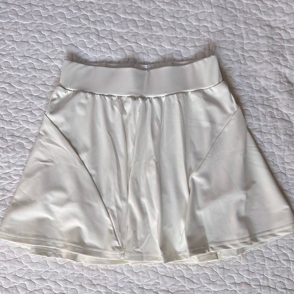 White tennis skort - new